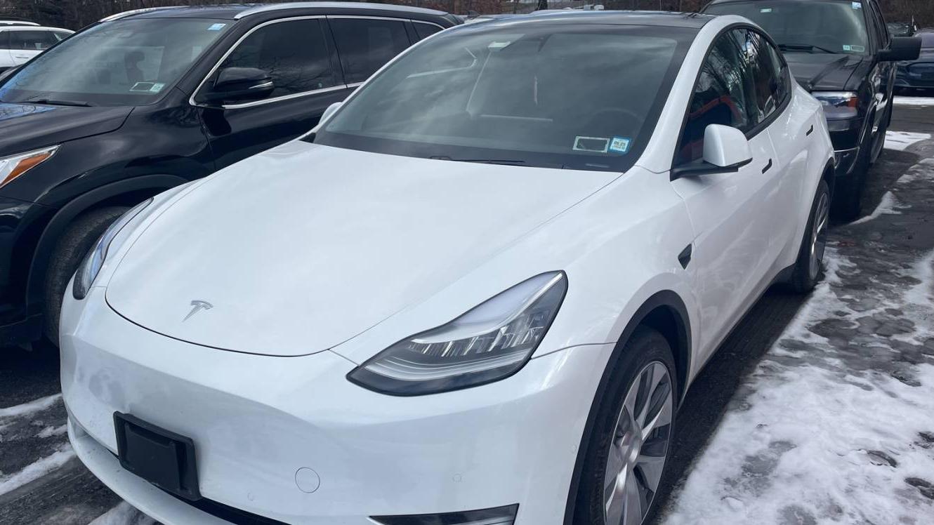 TESLA MODEL Y 2020 5YJYGDEE9LF010154 image